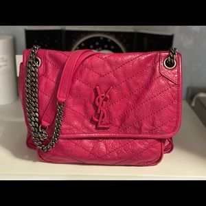 COPY - YSL NIKKI FUSCIA BAG